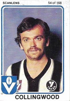 1981 Scanlens VFL #54 Leigh Carlson Front